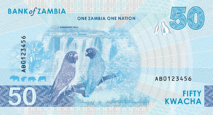 (542) ** PNew (PN64) Zambia - 50 Kwacha (2025)